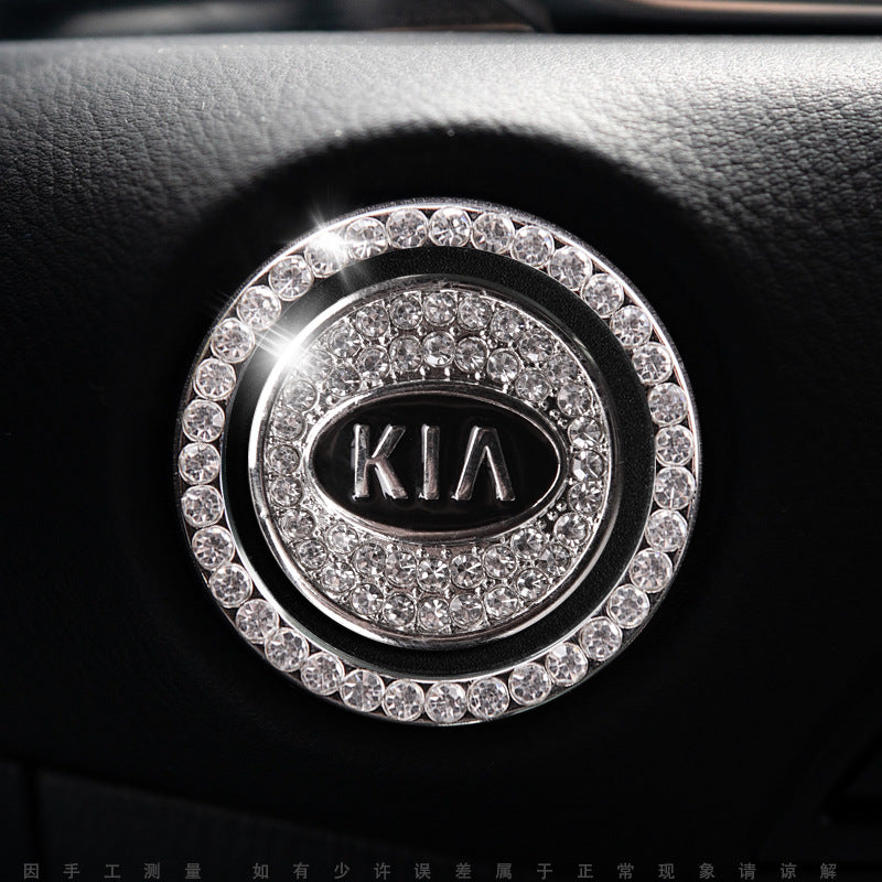 GlamStart Bling Car Start Button Cover Ring