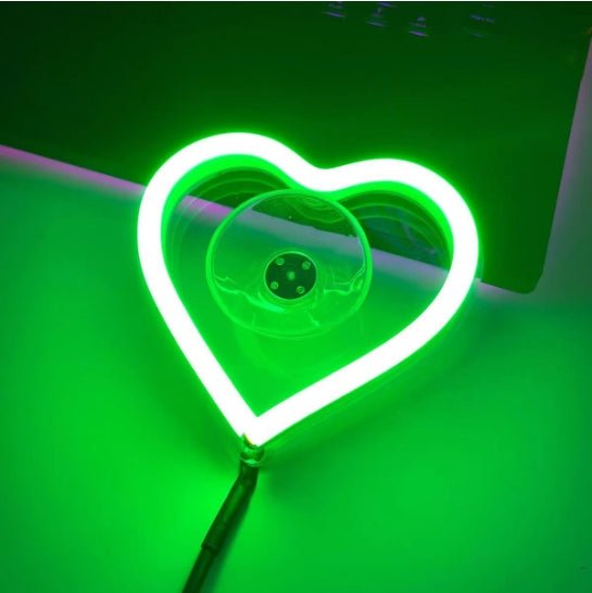 Car LED ambient light, triangular window light (blue heart pattern)