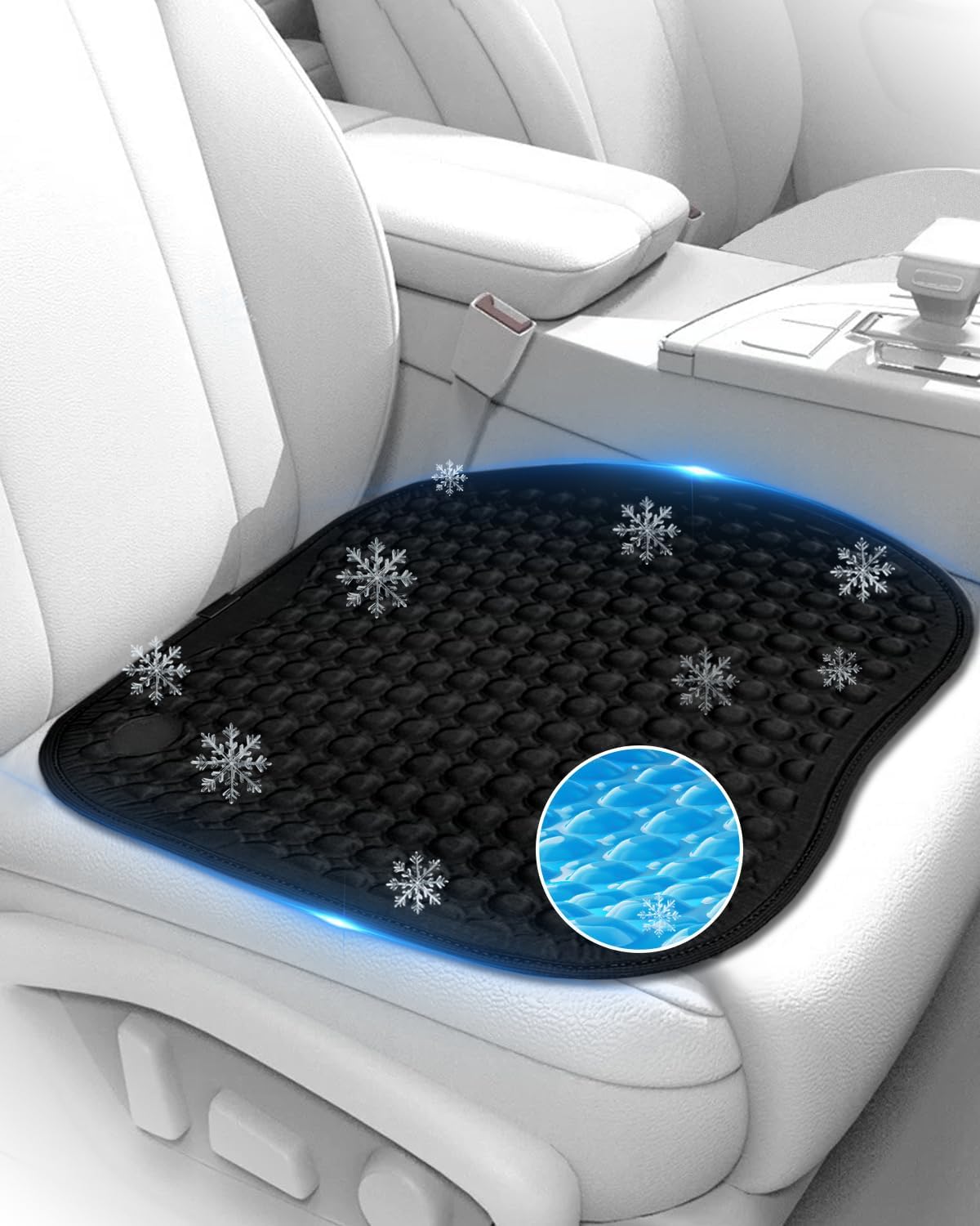 Cooling Ice Car Seat Cushion, Super Cold Car Cushion