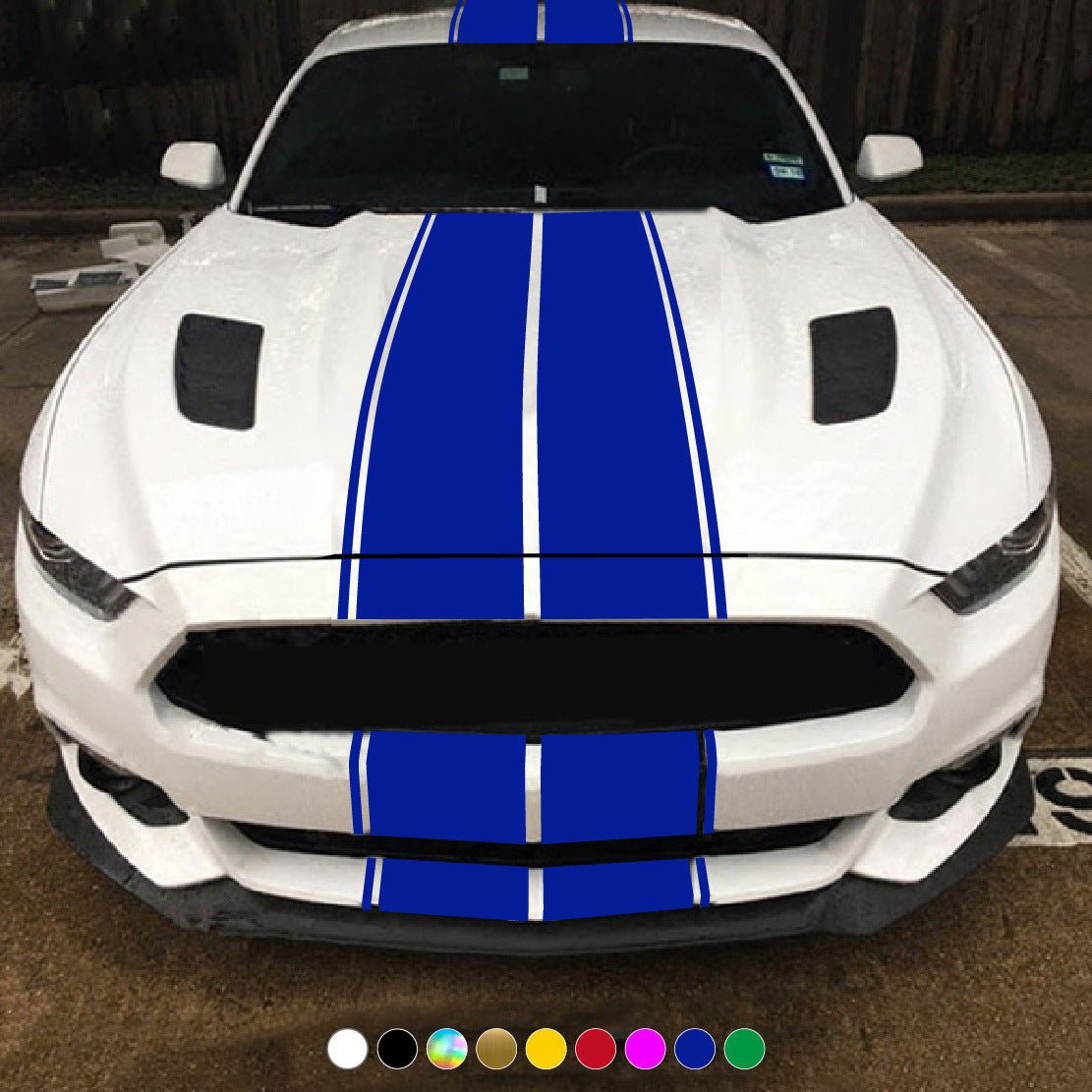 General 6-Pack Car Roof Decorative Hood Modification Decal