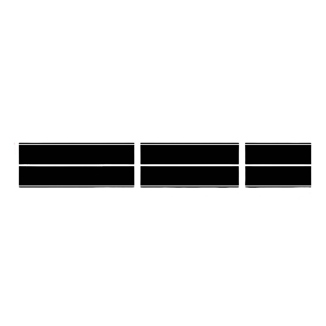 General 6-Pack Car Roof Decorative Hood Modification Decal