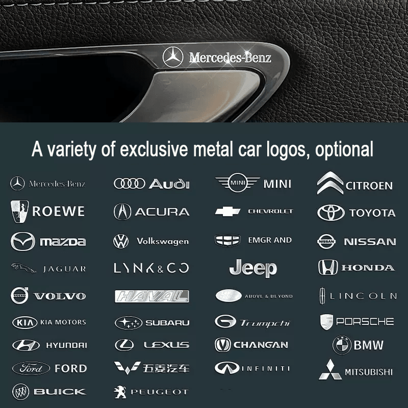 Hot Sale 🎄50%OFF🎄3D Creative Aluminum Foil Car Stickers